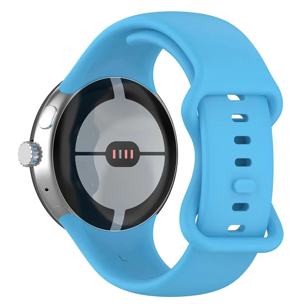 Cinturino Techsuit W031 per Google Pixel Watch 4 41mm / Watch 3 41mm / Watch 2 / Watch, Blu