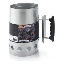 Accenditore barbecue con manico antiscottatura (17x27cm) Silver STARTER185