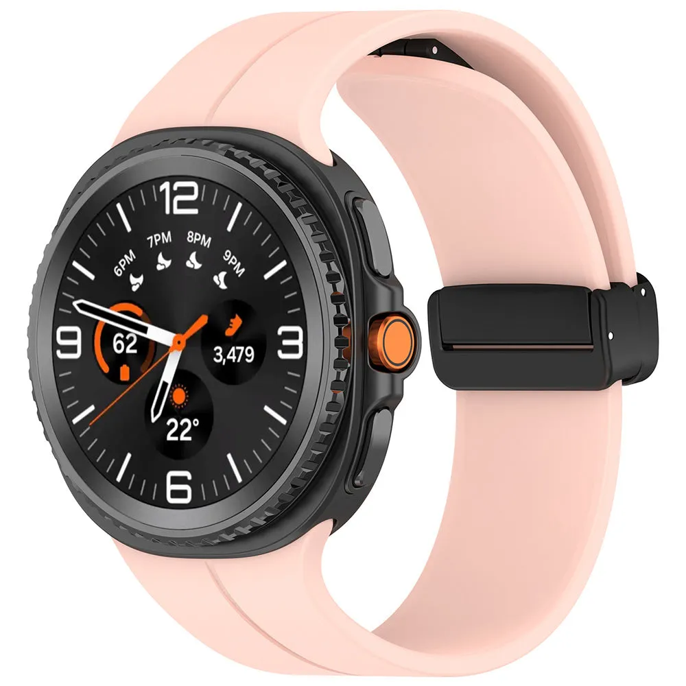 Cinturino Techsuit W011 per Samsung Galaxy Watch9 / Watch8 / Watch8 Classic Series, Rosa