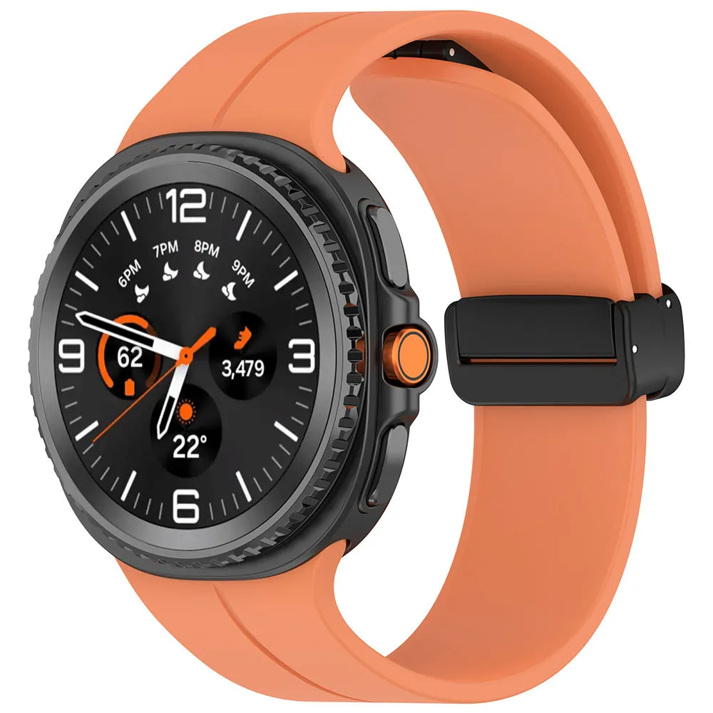 Cinturino Techsuit W011 per Samsung Galaxy Watch9 / Watch8 / Watch8 Classic Series, Arancione