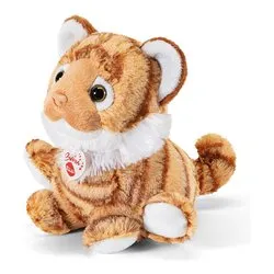 Peluche Tigre (20x19x20cm) BUSSI Ocra e Marrone 18762