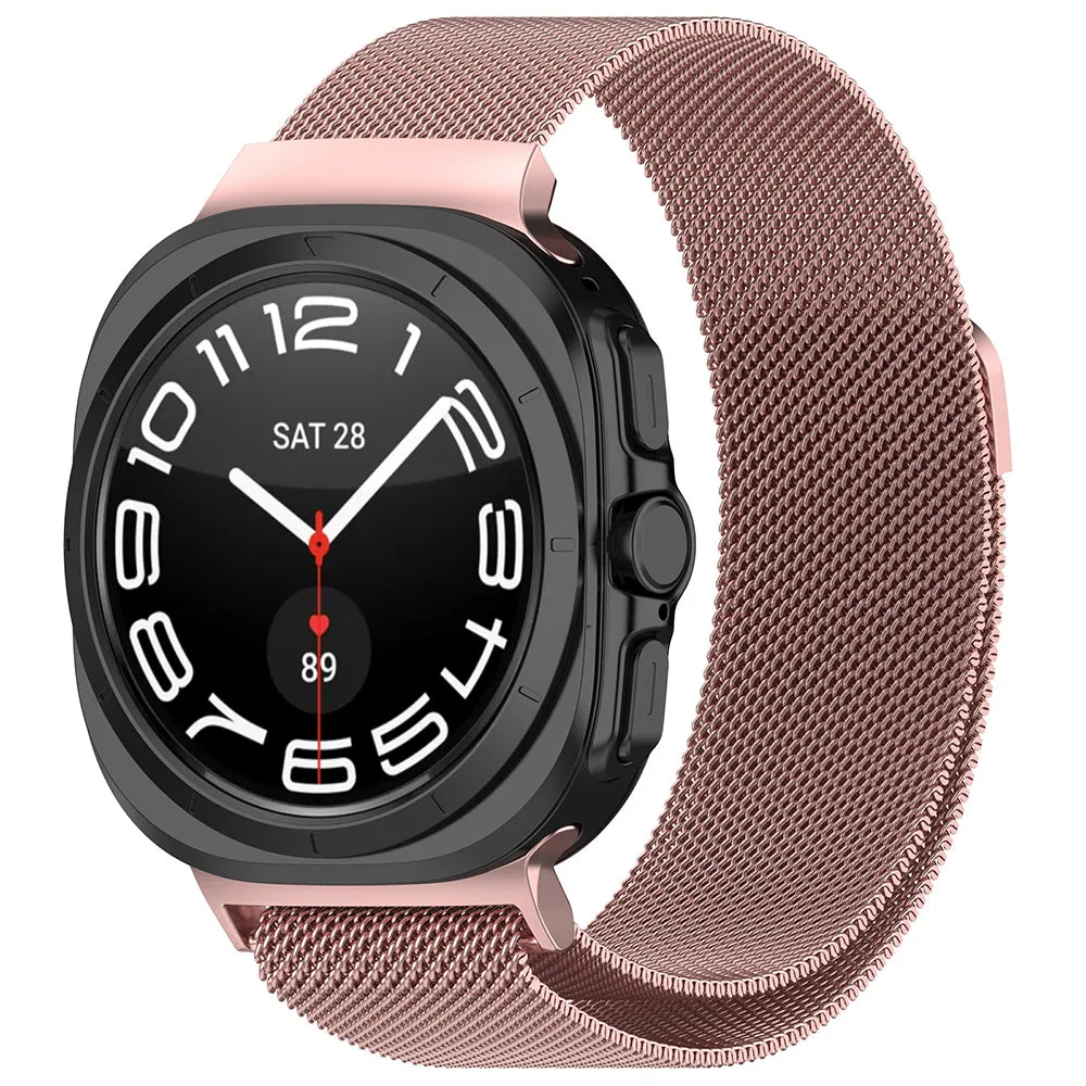 Cinturino Techsuit W009 per Samsung Galaxy Watch Ultra Series, Rosa