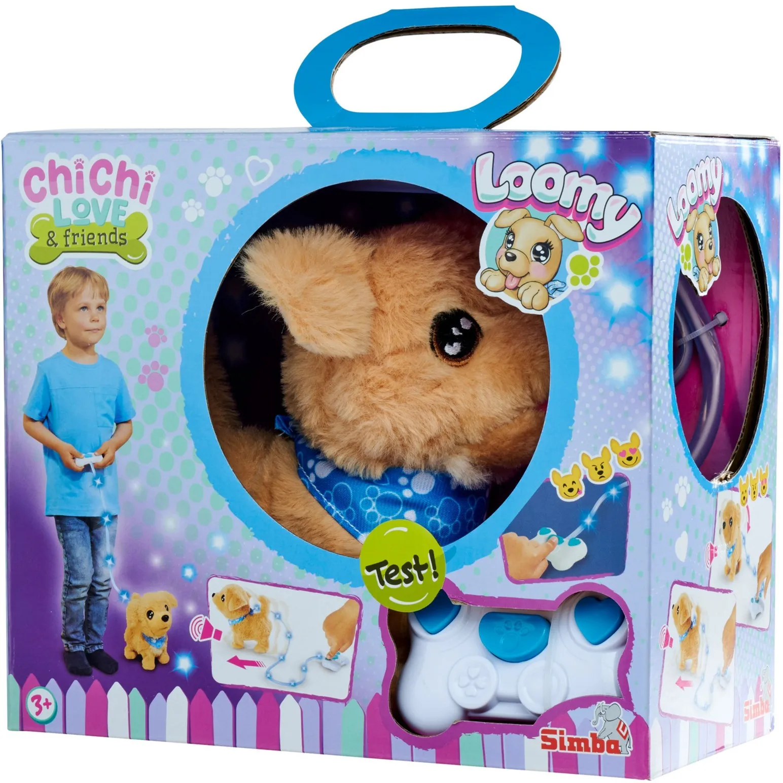 ChiChi LOVE Loomy - Golden Retriever, Peluche animali