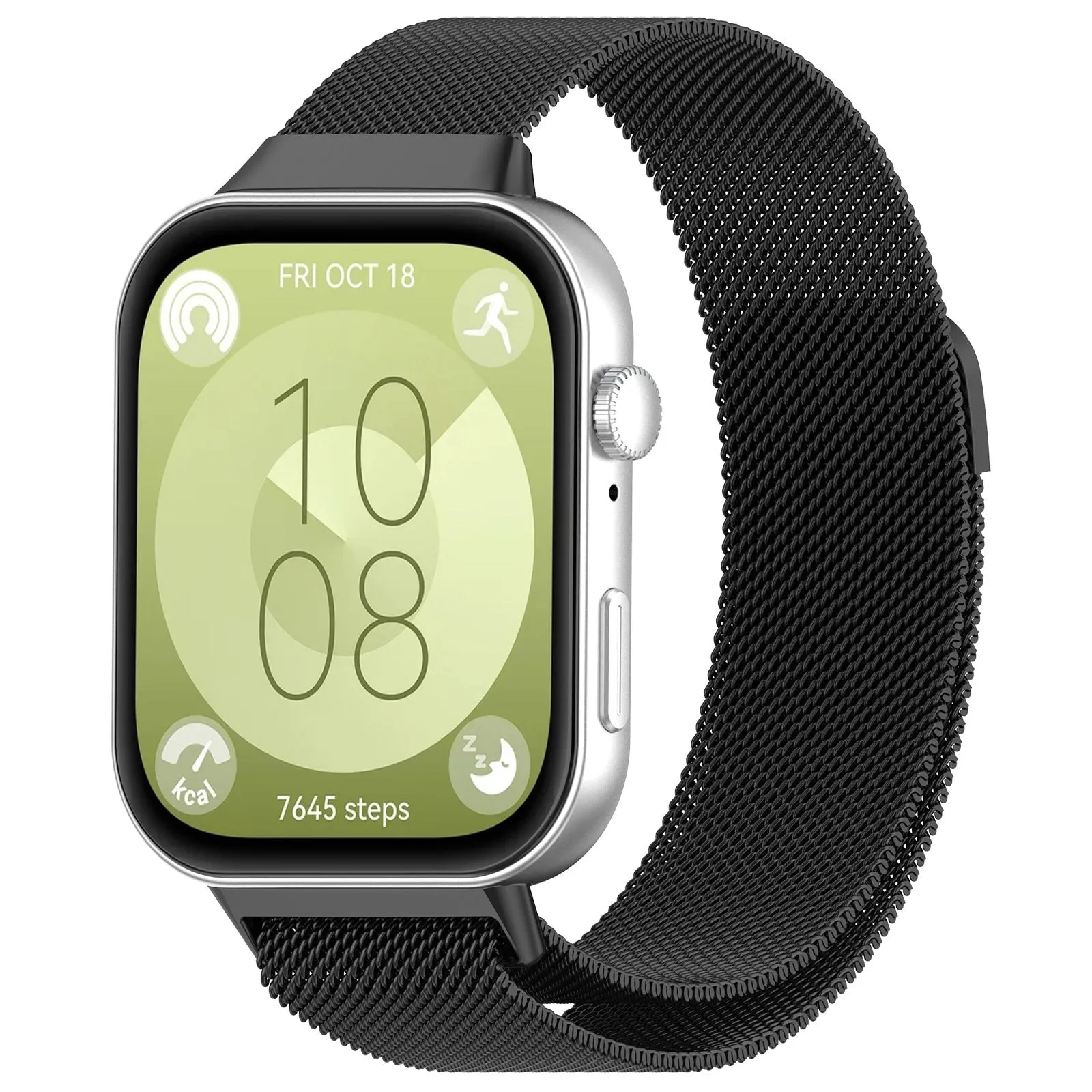 Cinturino Techsuit W009 per Huawei Watch Fit 5 Pro / Fit 5 / Fit 4 Pro / Fit 4 / Fit 3, Nero