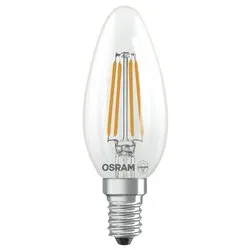 Lampadina led candela (E14 - 470 lumen - 3,4 W - Bianco caldo) LED RETROFIT CLASSIC B
