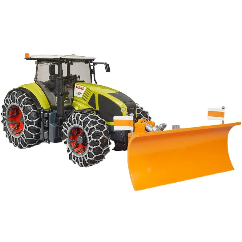 Claas Axion 950 con catene da neve e lama spazzaneve, Veicolo modello
