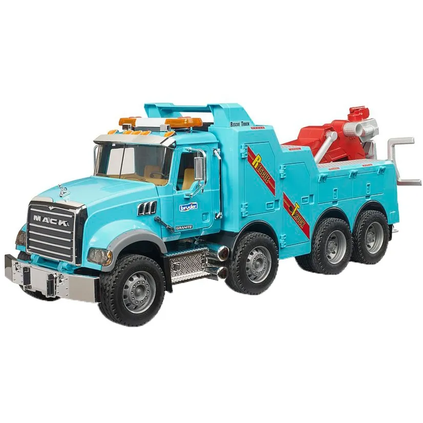 MACK Granite camion di soccorso e traino con modulo luci e suoni, Veicolo modello