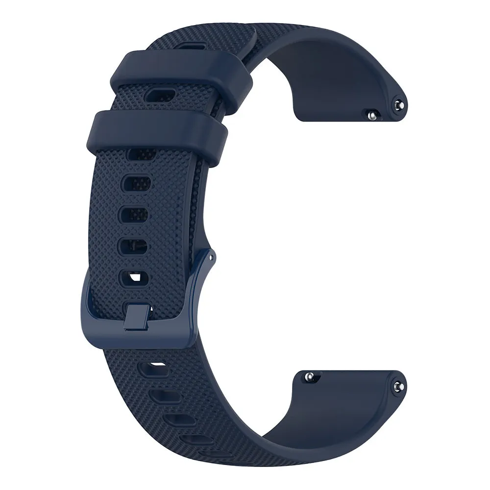 Cinturino Techsuit W006 per Huawei Watch / Garmin Watch Series, 18mm, Blu