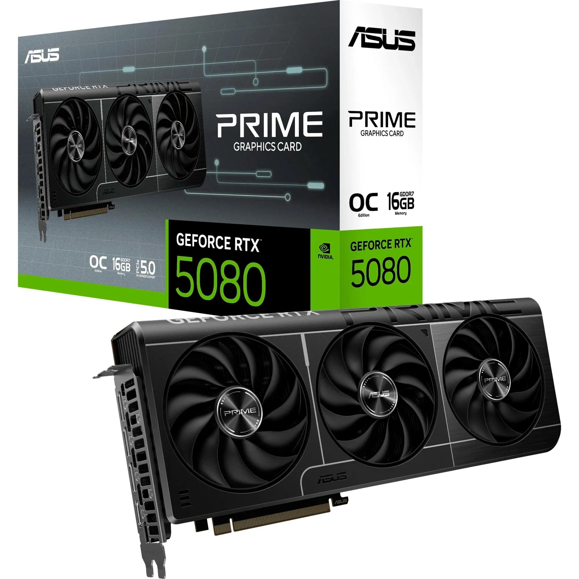 GeForce RTX 5080 PRIME OC, Scheda grafica