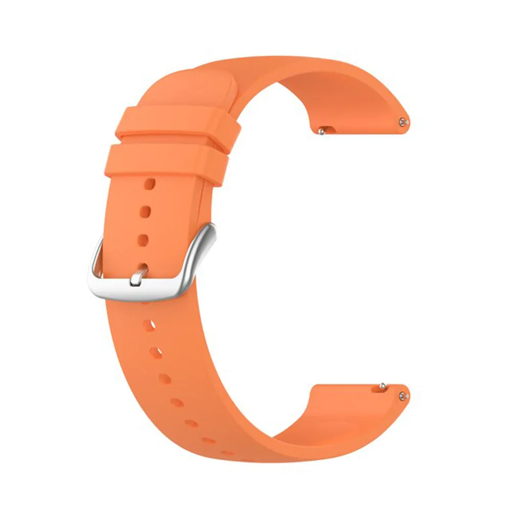 Cinturino Techsuit W001 per Samsung Galaxy Watch / Huawei Watch Series, 20mm, Arancione
