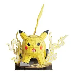 Puzzle 3D 201 pz Pikachu Build 4D 12a+ (24,6x29,5x33cm) POKÉMON 6075061