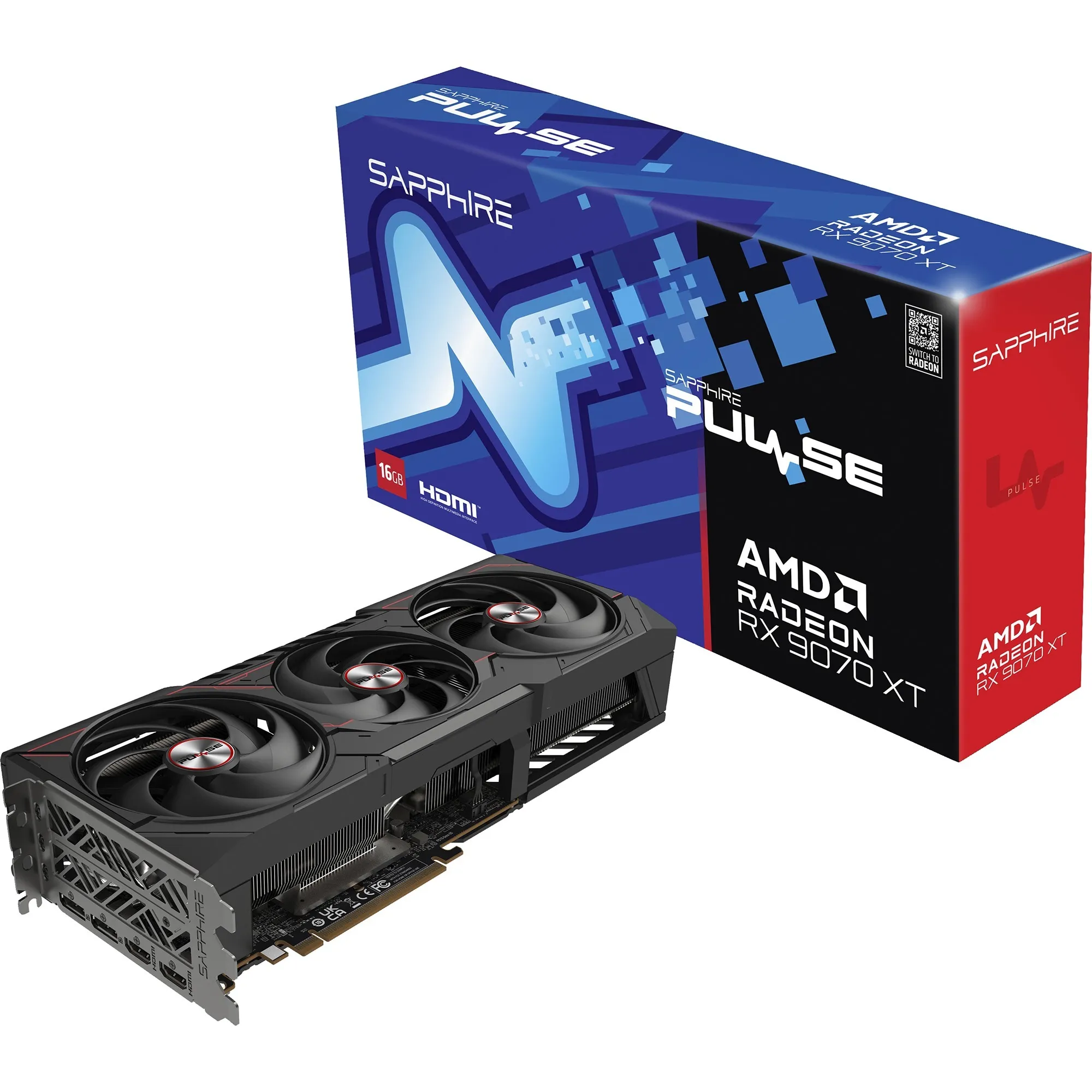 Radeon RX 9070 XT Pulse, Scheda grafica