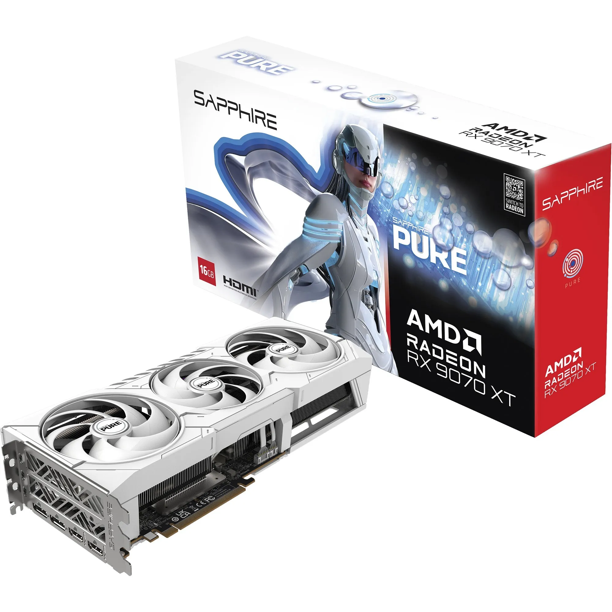 Radeon RX 9070 XT Pure, Scheda grafica