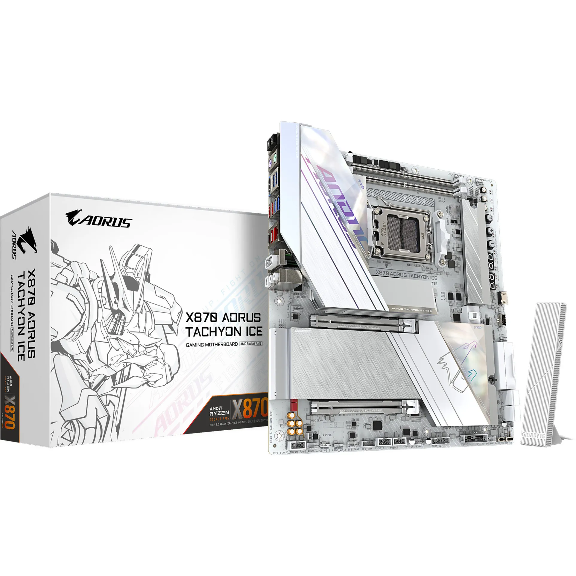 X870 A TACHYON ICE, Scheda madre
