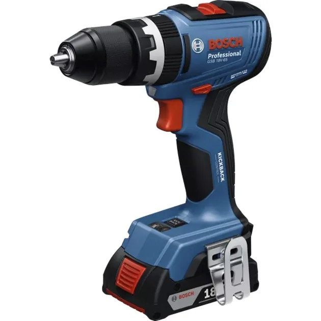 Avvitatore a percussione a batteria GSB 18V-65 Professional solo, 18Volt, Trapano avvitatore
