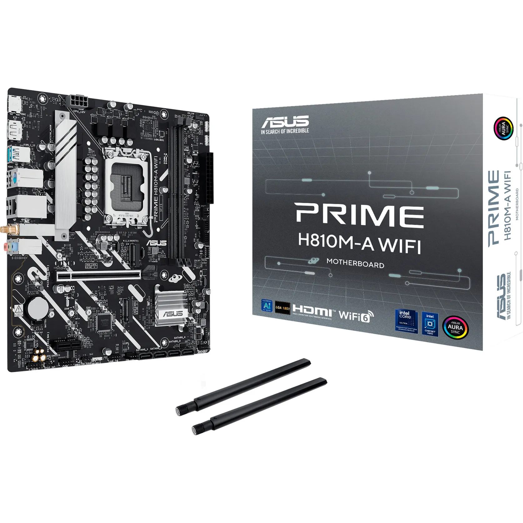 PRIME H810M-A WIFI Intel H810 LGA 1851 (Socket V1) micro ATX, Scheda madre