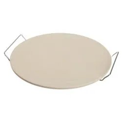 Pietra pizza (33cm) rotonda con supporto EVA 013670