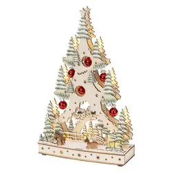 Albero Natale soprammobile 486243 (20,5x7,5x33,5cm) 11 luci - LED