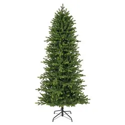 Albero Natale GREENLAND Verde (PVC e PE - H210 D101 cm) 9689306