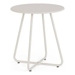 Tavolino da esterno acciaio JABLE Sand (45x50cm) 0665059