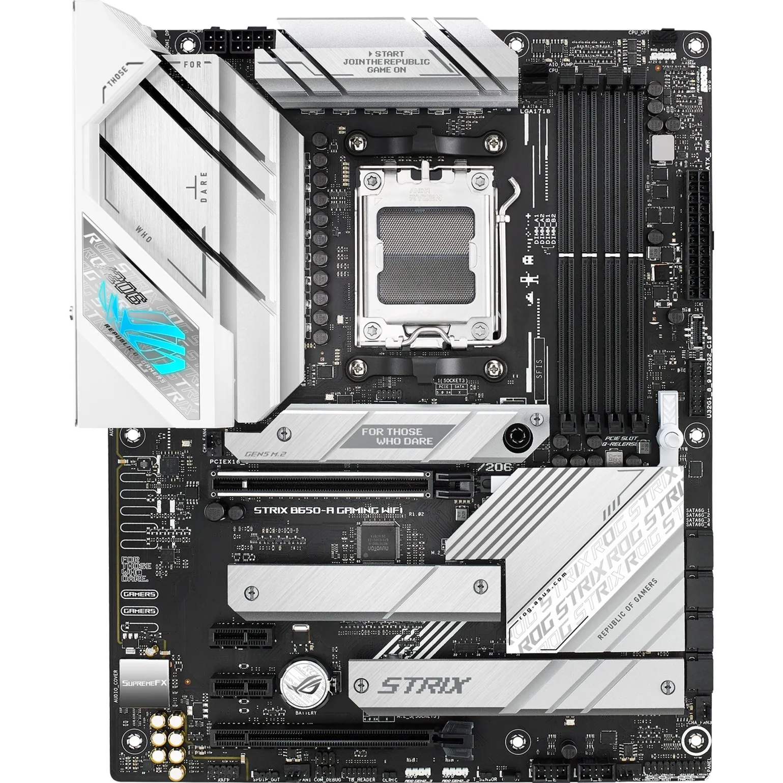ROG STRIX B650-A GAMING WIFI AMD B650 Socket AM5 ATX, Scheda madre