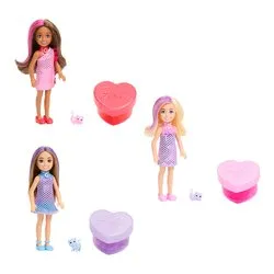 Bambola Chelsea Party Surprise Make-up (15cm) BARBIE Assortito JFY04