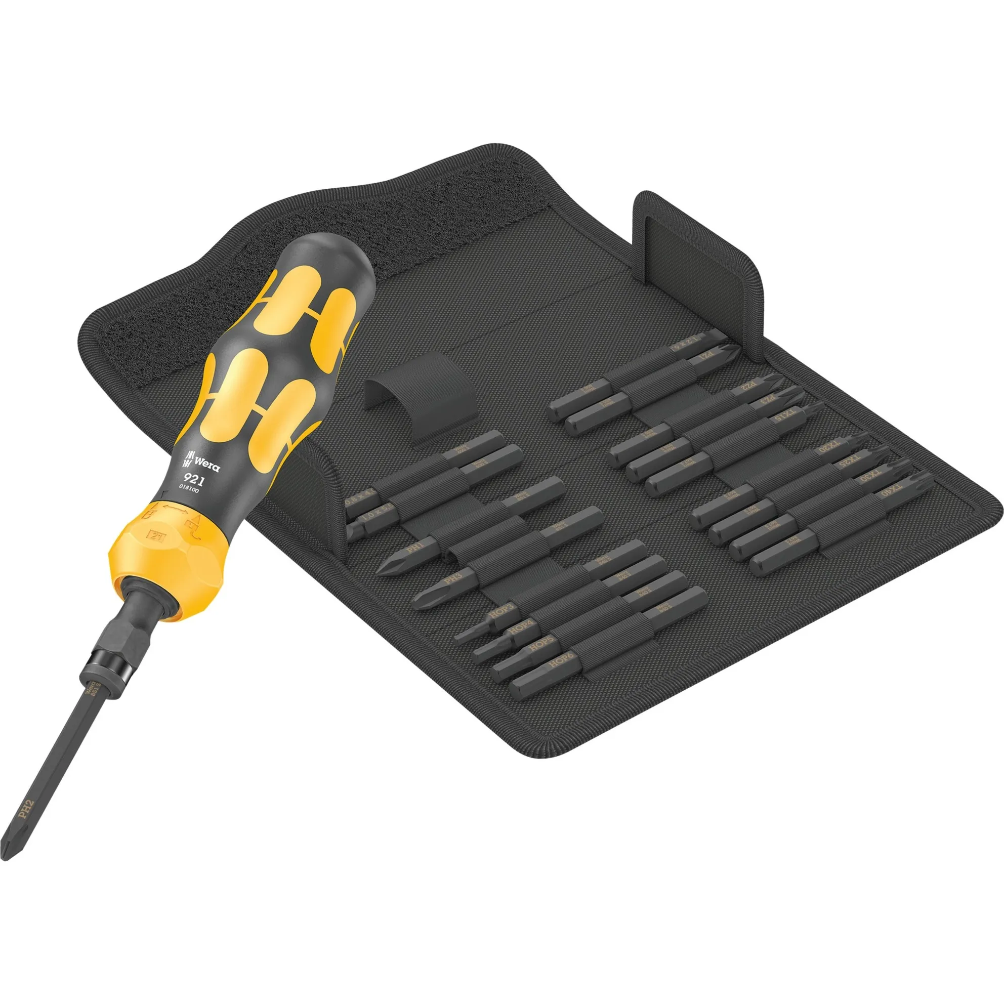 Kraftform Kompakt 900 Set 1, con cacciavite a percussione, Set di bit