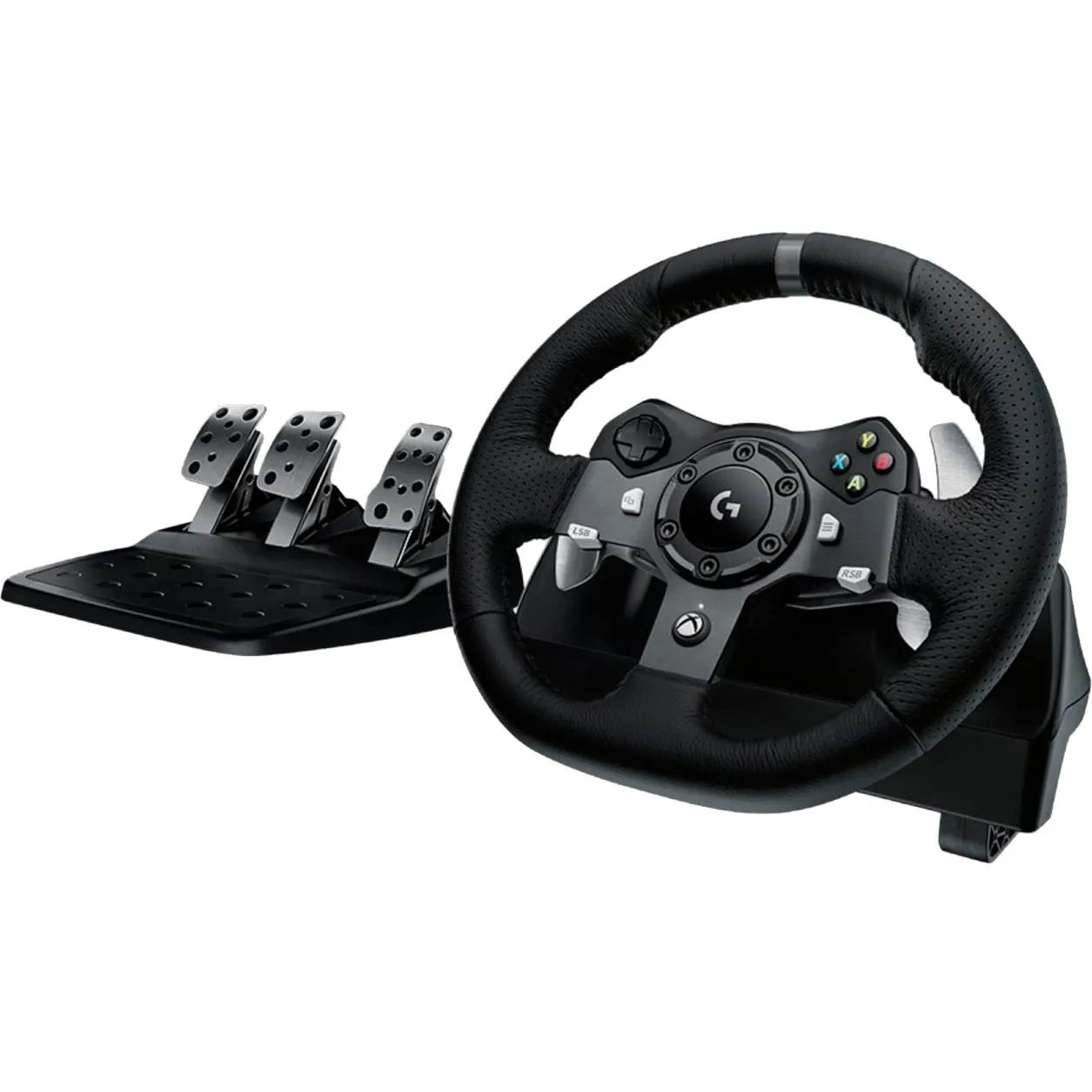 G920 Driving Force Nero USB 2.0 Sterzo + Pedali Analogico/Digitale PC, Xbox One, Xbox Series S, Xbox Series X, Volante