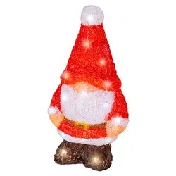 Gnomo luce fissa (16,5x12x30cm) (1pz) 20 luci - LED Bianco freddo IP44 Red 493831