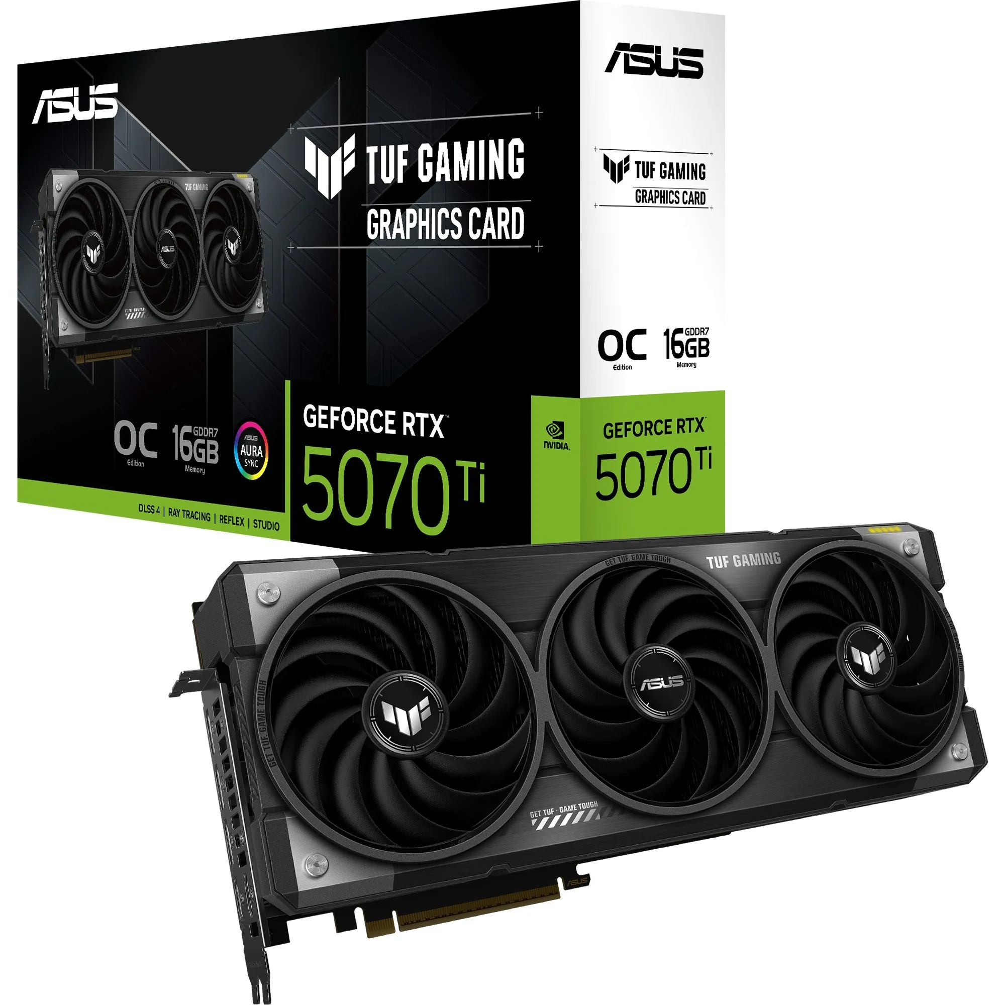 TUF Gaming TUF-RTX5070TI-O16G-GAMING NVIDIA GeForce RTX 5070 Ti 16 GB GDDR7, Scheda grafica