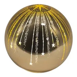 Sfera 1 gioco di luce (10,5cm) (1pz) 1 luce - LED Bianco caldo IP20 Oro D4050