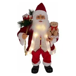 Babbo Natale (40x26x80cm) Con luci ATK000470