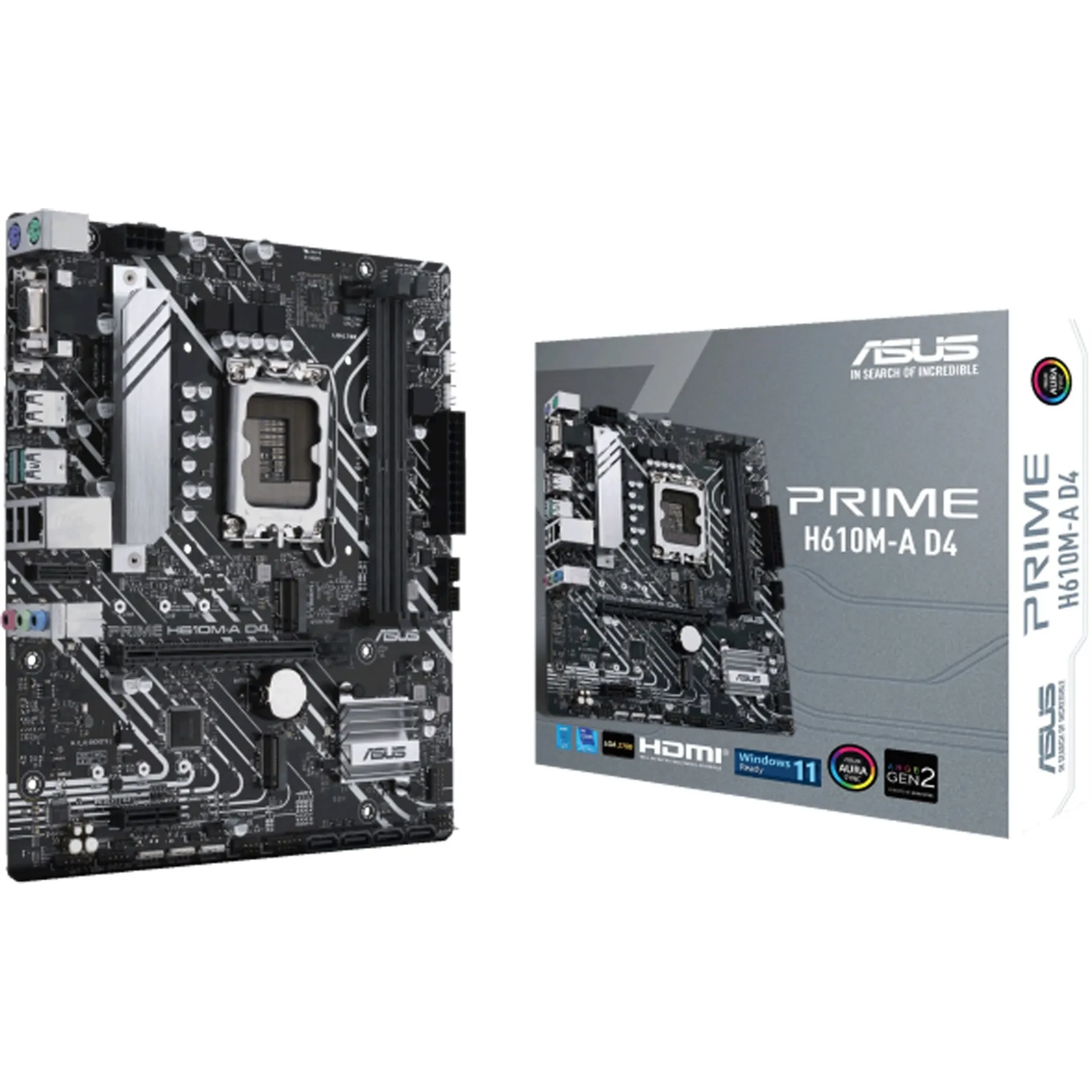 PRIME H610M-A D4-CSM Intel H610 LGA 1700 micro ATX, Scheda madre