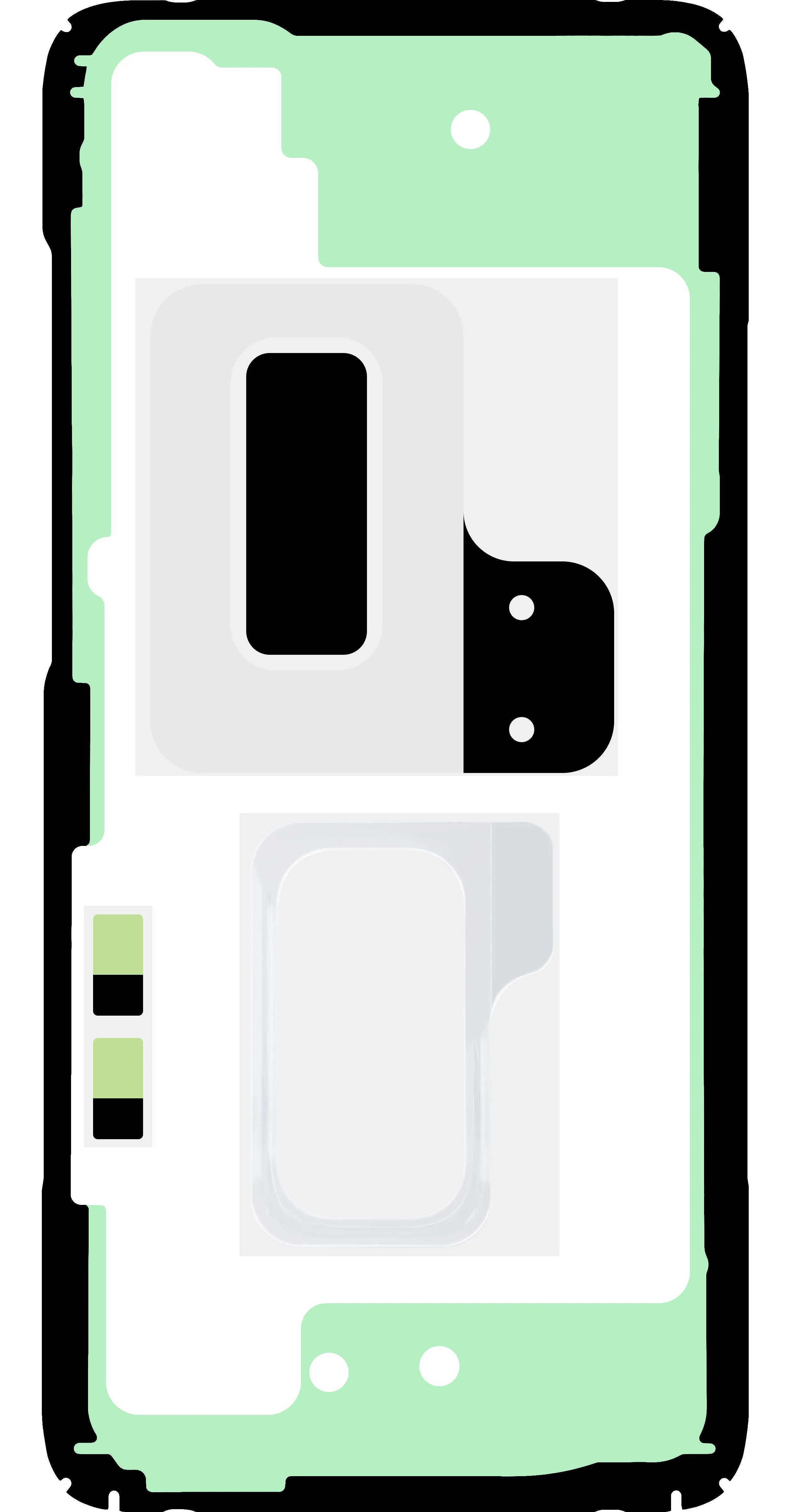 Kit Adesivo Coperchio Batteria Samsung Galaxy S20 G980, Service Pack GH82-22124A