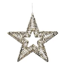 Stella 2 giochi di luce (60cm) (1pz) 720 luci - MICROLED Bianco caldo IP44 Gold 9490410