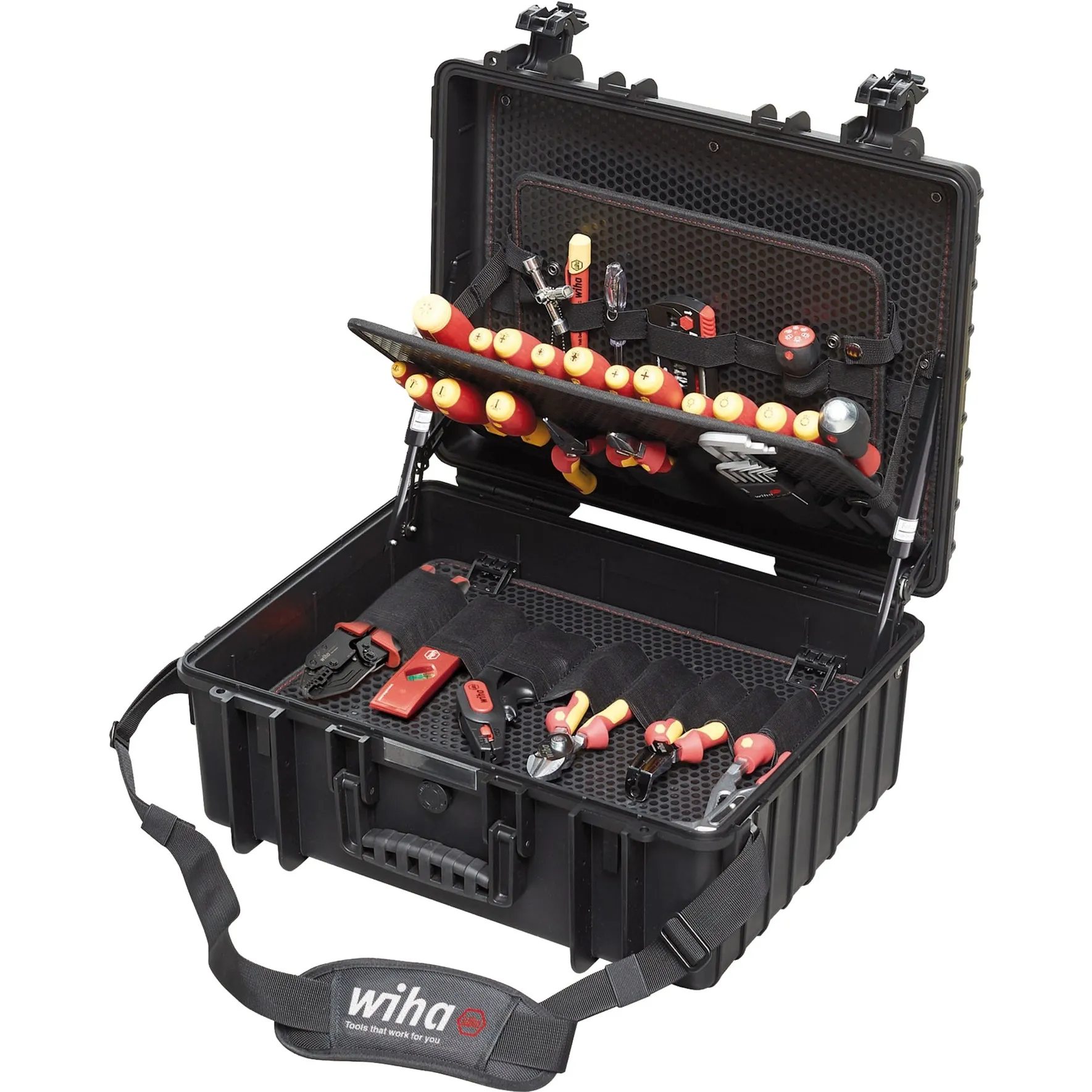 Set di utensili per elettricisti Competence XL, Set di strumenti