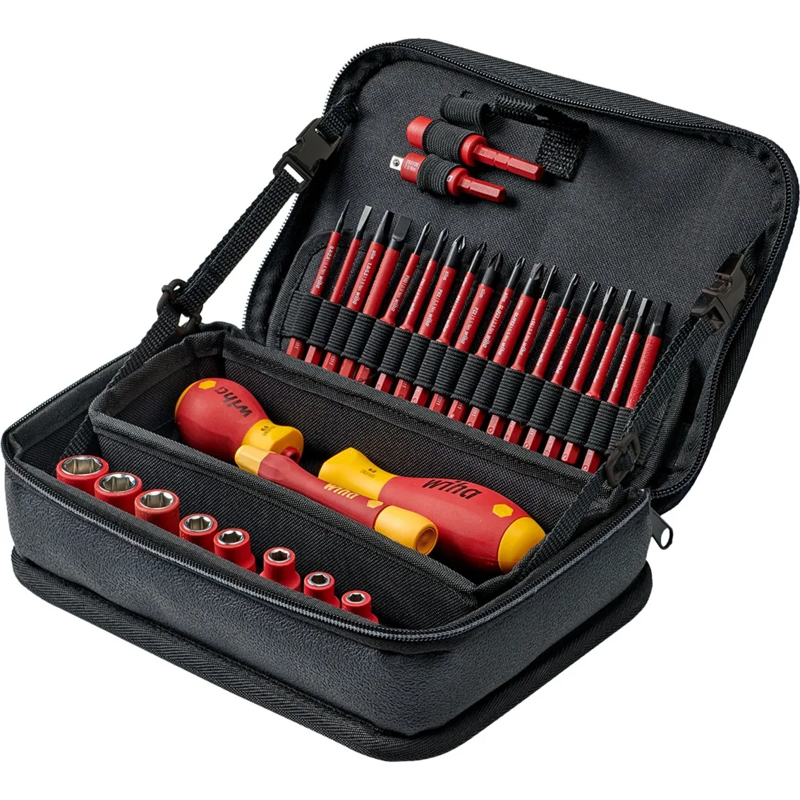 Cacciavite con porta punte 1/4" electric slimVario Set