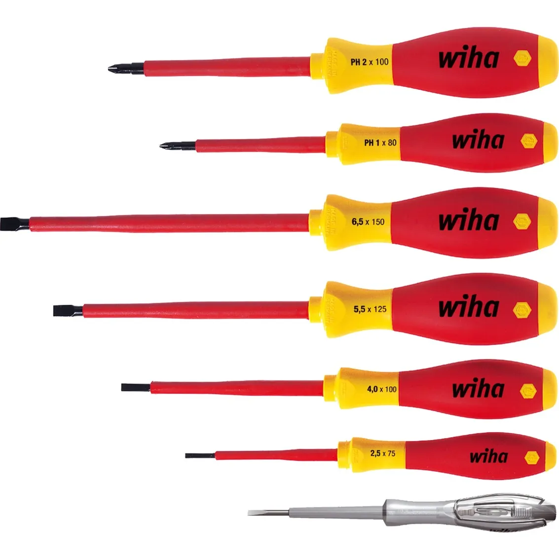 Set di cacciaviti SoftFinish electric, 7 pezzi, Cacciavite