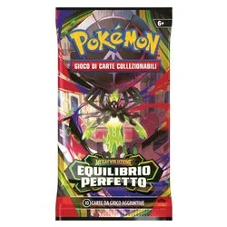 Carte gioco POKÉMON Megaevoluzione Equilibrio Perfetto busta 10 crt Assortito PK10380