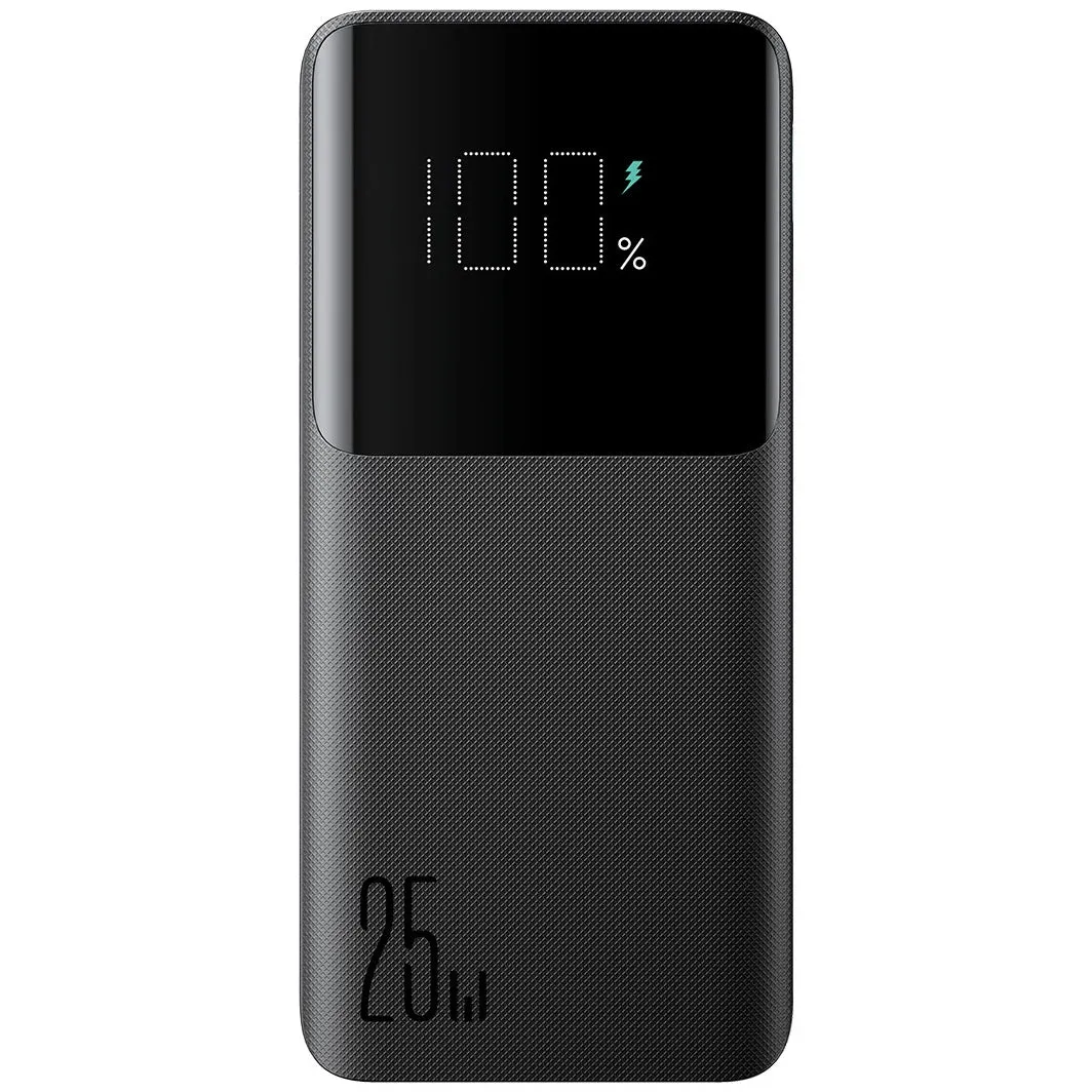 Batteria Esterna Joyroom JR-PBF20, 10000mAh, 25W, QC + PD, 1 x USB-C - 2 x USB-A, Nera