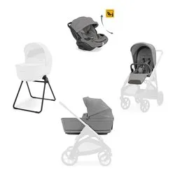Sistema modulare senza telaio System Quattro con Darwin R-Evo APTICA Crystal grey AA62T0CLG