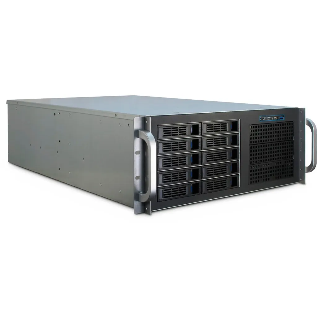 IPC 4U-4410 Supporto Nero, Server case