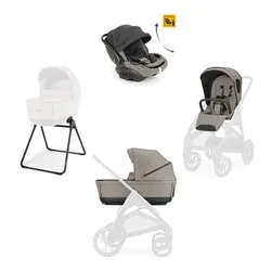 Sistema modulare senza telaio System Quattro con Darwin R-Evo APTICA XT Tundra beige AA72T0TDB