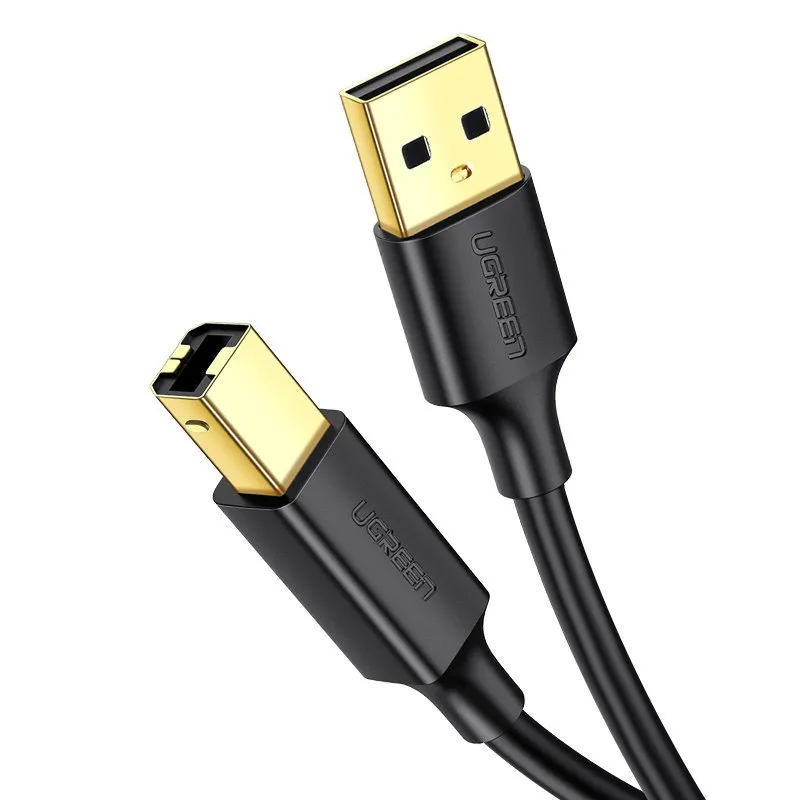 Cavo Stampante UGREEN US135, USB-A - USB-B, 1.5m, Nero