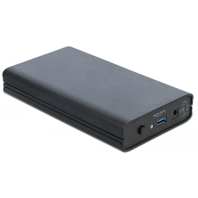 42612 contenitore di unità di archiviazione Box esterno HDD Nero 3.5", Disk enclosure