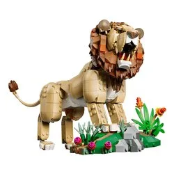 Animali selvatici: Leone Maestoso ( 839 pz ) CREATOR 3 IN 1 9a+ 31386