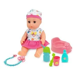 Bambola Pappa & Pee playset con suoni e accessori (30cm) BABY TEO Assortito 81346