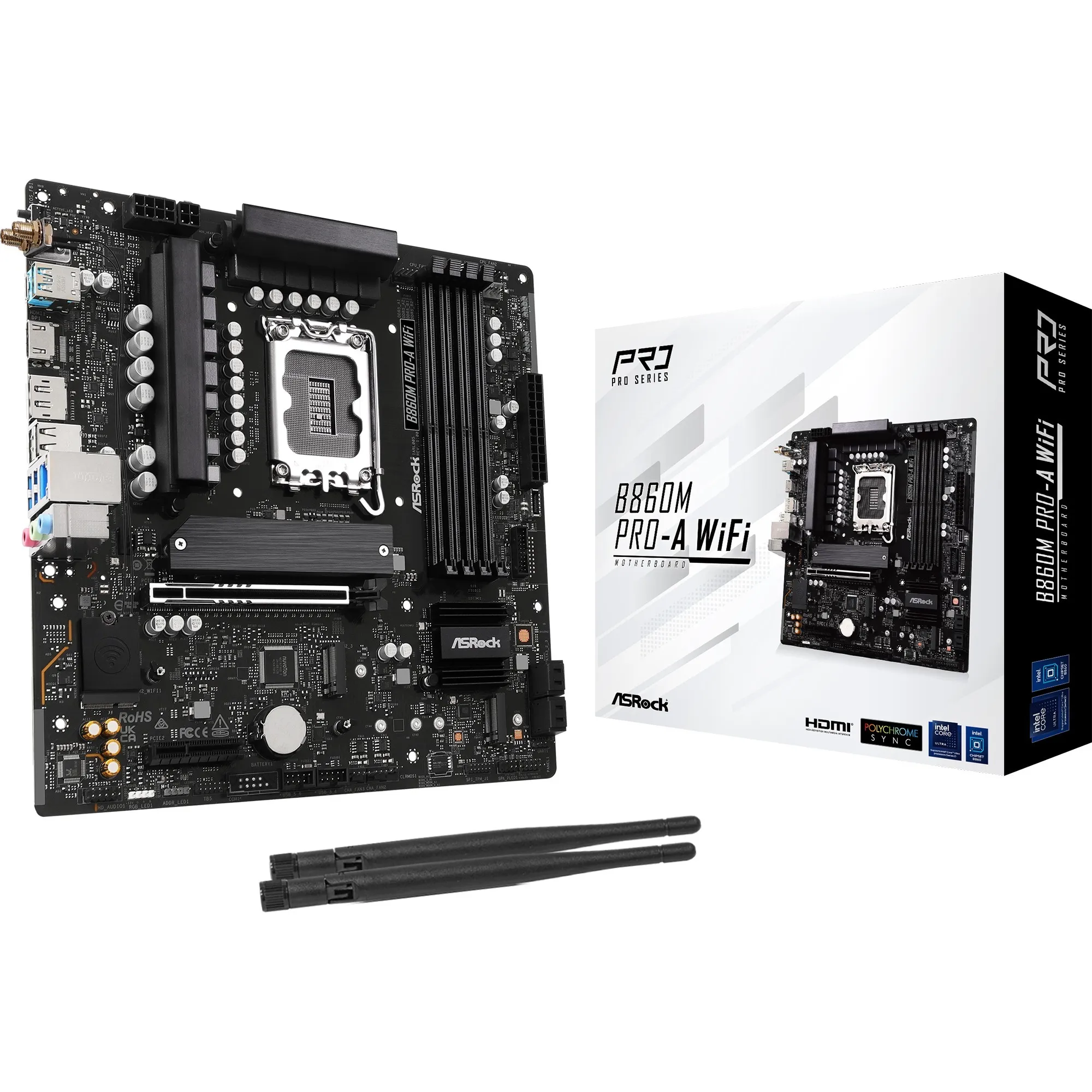 B860M Pro-A WiFi, Scheda madre