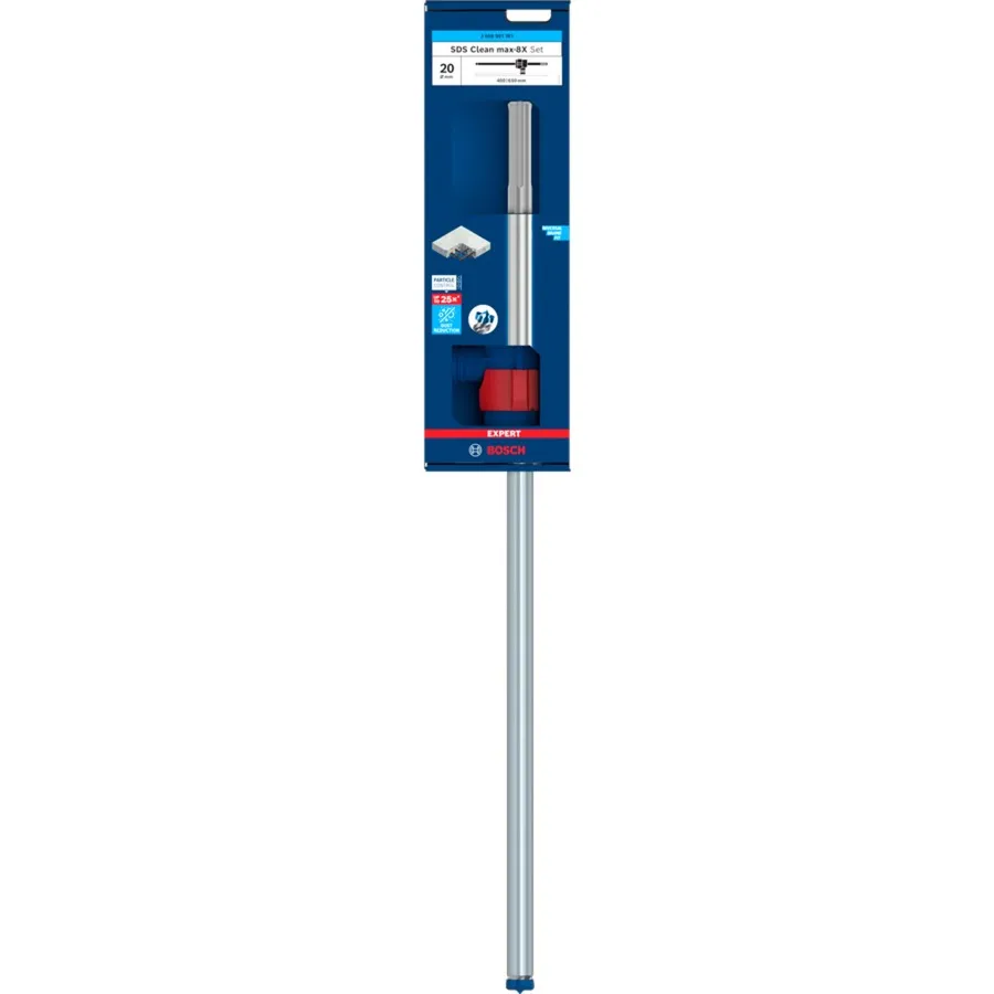 Set di punte per martello EXPERT SDS Clean max-8X, Ø 20mm, Trapano