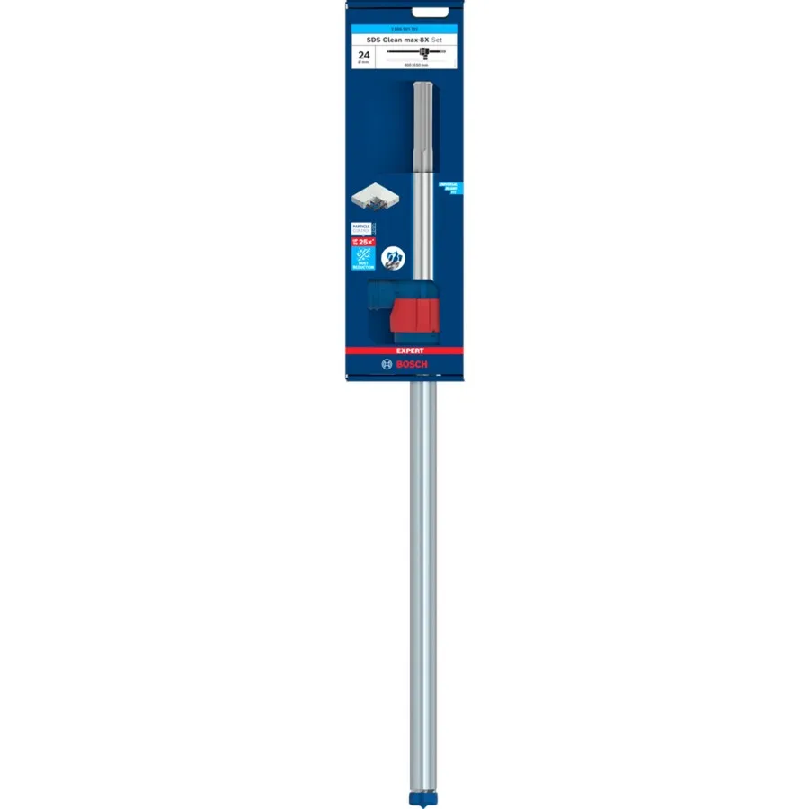 Set di punte per martello EXPERT SDS Clean max-8X, Ø 24mm, Trapano